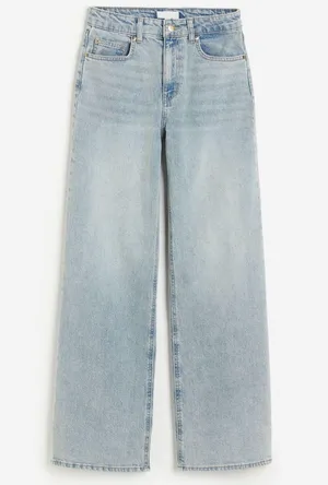 H&M Wide High Jeans thumbnail 3