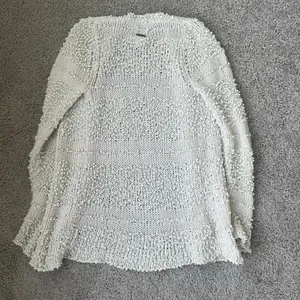 Billabong Designers Closet Womens Small Cozy Cardigan Nobby Cream Sweater thumbnail 8