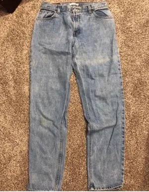 Levi 550 Vintage women’s jeans relaxed tapered leg- size 12 thumbnail 1