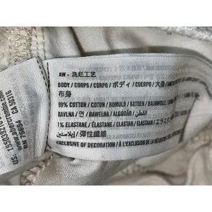Abercrombie & Fitch The 90s Straight Ultra High Rise White Denim Jeans Size 27 4 thumbnail 4