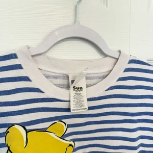 Vintage 90’s Disney POOH Winnie the Pooh Striped Shirt - LARGE thumbnail 6
