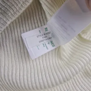 J. Crew NEW Cashmere silk blend‎ sweater shell Cream Ribbed Sleeveless Size L thumbnail 7
