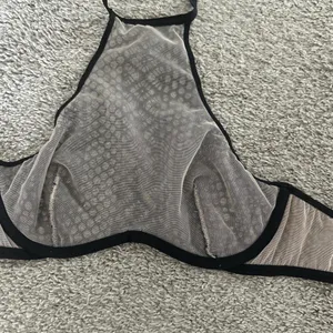 Victoria’s Secret Very Sexy Sheer High-Neck Fishnet Bralette - Black thumbnail 5