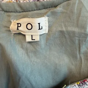 POL Tweed Dress LG White Colorful Plaid Fringe Button Detail Business Dressy‎ thumbnail 9