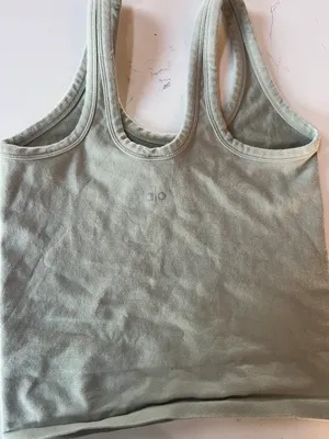Alo Light Green Tank thumbnail 2