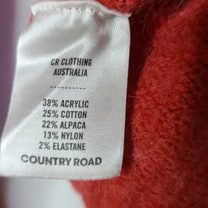 Country Road long sleeve crop alpaca sweater sz XS thumbnail 7