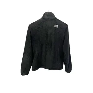 The North Face Womens Fleece Jacket Black Full Zip Pockets Mock Neck‎ M thumbnail 2