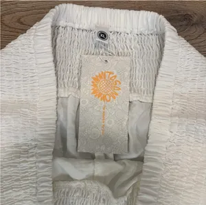 Tasamo White Flare Pants Size XL thumbnail 2