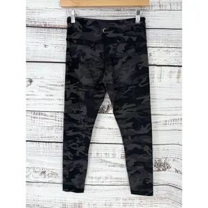ZYIA Active Grey Black Camo Luxe‎ High-Rise Leggings Sz 4 thumbnail 2