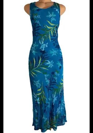 Long formal dress Blue thumbnail 3