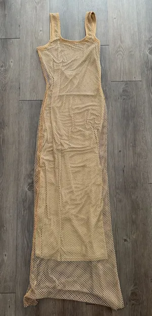 Amazon Gold Maxi Dress  thumbnail 1