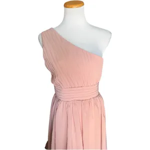 ‘New Boutique Gorgeous One Shoulder Chiffon Wedding Bridesmaid Prom Dress - 12 thumbnail 2