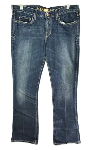 Ezra Fitch Abercrombie Y2K‎ Jeans Womens 29 Blue Bootcut Low Rise Retro Classic thumbnail 1