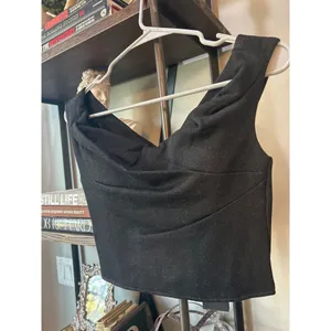 RTA Jewel Off The Shoulder Corset Top Black Womens Size 2 thumbnail 7