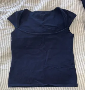 Brandy Melville Dark Blue Short Sleeve Top thumbnail 1