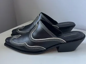 Anthropologie Western Mules thumbnail 1