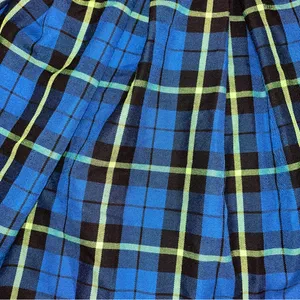 Hot Topic Blue Plaid Goth Schoolgirl Skirt thumbnail 4