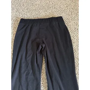 Chaps Women's Black‎ Wide Leg Leggings Size XL thumbnail 7
