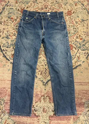 vintage 1996 orange tab Levi’s jeans 33×29 thumbnail 1