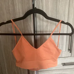 Free People Orange/Terracotta Strappy Bralette Top thumbnail 1