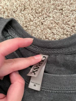 Iowa Hawkeyes Crew Neck Gray Size M thumbnail 2