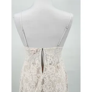 Victoria’s Secret Slip Dress Small Lace Ivory Sheer Chemise Coquette Whimsical thumbnail 7