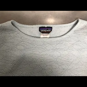 Patagonia Synchilla Light Blue Fleece - Medium EUC thumbnail 3