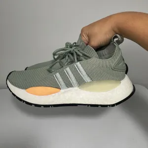 Adidas Women's Athletic Shoes NMD_W1 'Silver Green Acid Orange' 2023 Size 9 thumbnail 5