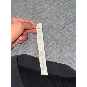 Lululemon Sweatshirt Womens Black Fleece Perfectly‎ Oversized Softstreme Sz 4 thumbnail 6