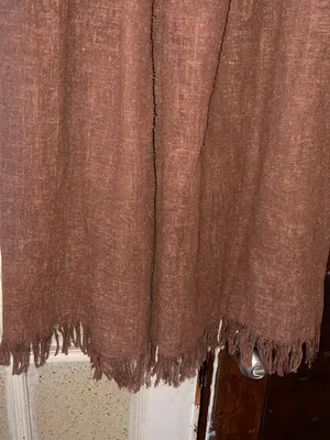 Susan Burrowes Brown Fringe Hem Women's Skirt - Size 6 thumbnail 3
