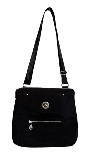 Baggallini Black Nylon Shoulder Bag‎ thumbnail 1