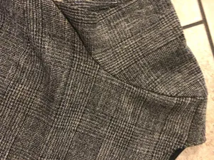 Gray and black straight mini dress never worn thumbnail 2