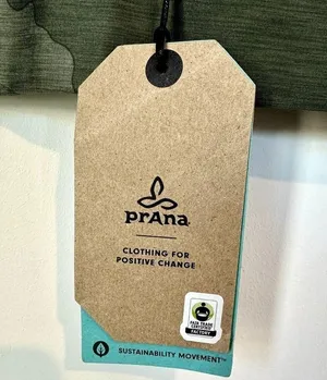 NWT Prana Layna Brami in Sage Camo - Size Extra Large thumbnail 6