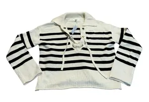 MAURICES nwt slightly cropped striped sweater thumbnail 1