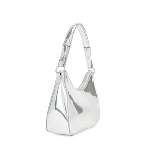8 Other Reasons It Girl Shoulder Bag in Silver Womens Crossbody Purse thumbnail 2