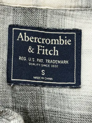 Abercrombie and Finch button-down plaid top thumbnail 3
