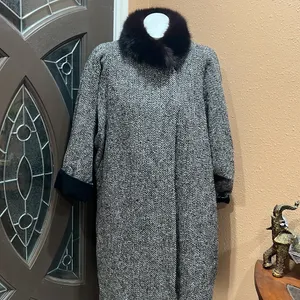 Real clothes sanyo carat alpaca coat thumbnail 4