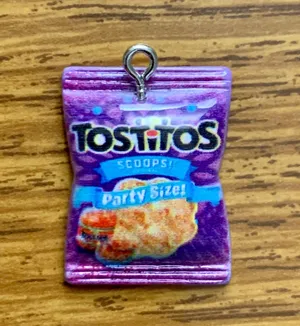 Tostitos Chips Charm Pendant Purple thumbnail 1
