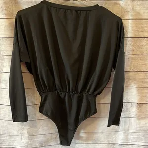 Black Bodysuit Size M thumbnail 3
