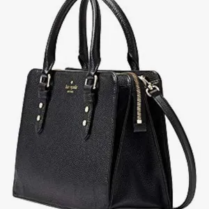 Kate Spade Mulberry Street Black Pebble Leather Handbag thumbnail 5