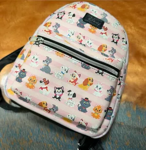 Loungefly Disney Kittens and Puppy Mini Backpack Lady Tramp Aristocats thumbnail 1