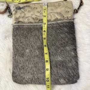 Myra Bag Hair-On Hide Crossbody Bag Western Boho Cowhide thumbnail 4