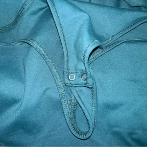 Abercrombie & Fitch green soft A&F collection long sleeve bodysuit size XS thumbnail 3