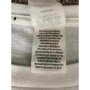 PINK Victoria’s Secret White Sleep Tee Lounge Pajama Top Medium thumbnail 4