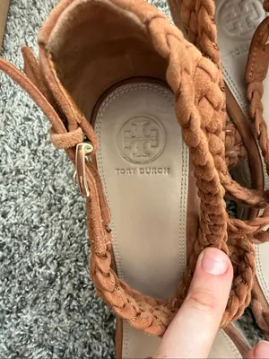 Tory Burch Bailey Ankle-strap Wedge Sandals, Size: 10 thumbnail 5
