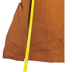 Sanctuary Pumpkin Ribbed Turtleneck Top Women’s XL Soft Stretch Minimalist thumbnail 7