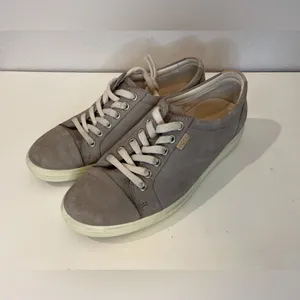 Ecco Women's Soft 7 Nubuck Tan‎ Sneakers Size 7 thumbnail 2