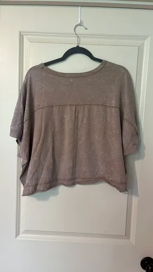 New In Brown Top Size M thumbnail 2