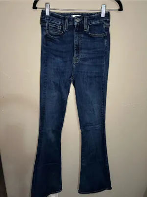 7‎ For All Mankind Ultra High Rise Skinny Stretch Bootcut Denim Jeans thumbnail 2