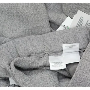 Kasper Straight Leg Pocketed Pull On Elastic Back Trouser Pants Pebble Gray L thumbnail 6